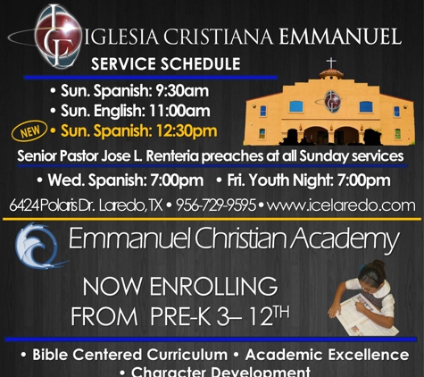 Iglesia Cristiana Emmanuel - Laredo, TX