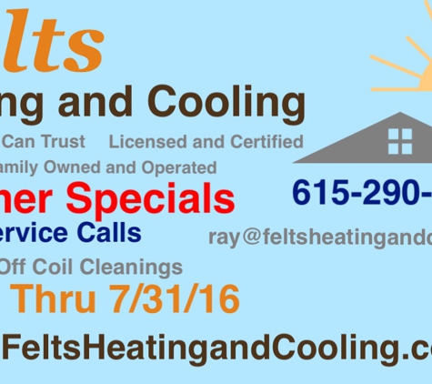 Felts Heating and Cooling - Joelton, TN