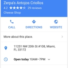 Zerpa's Antojos Criollos