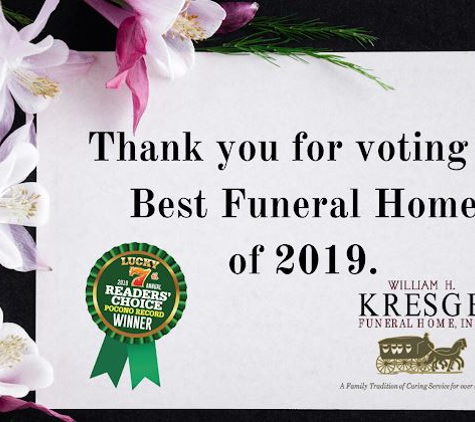 William H. Kresge Funeral Home, Inc. - Brodheadville, PA