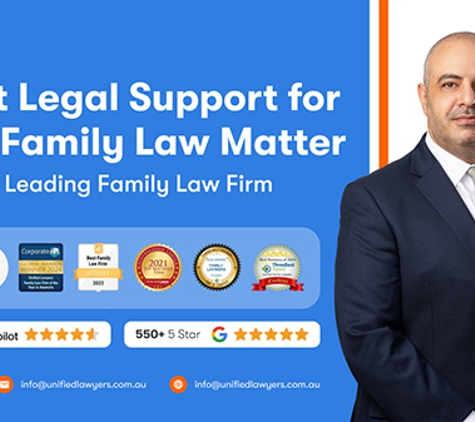 Unified Lawyers - Sydney, NSW. Expert Legal Support For Every Family Law Matter