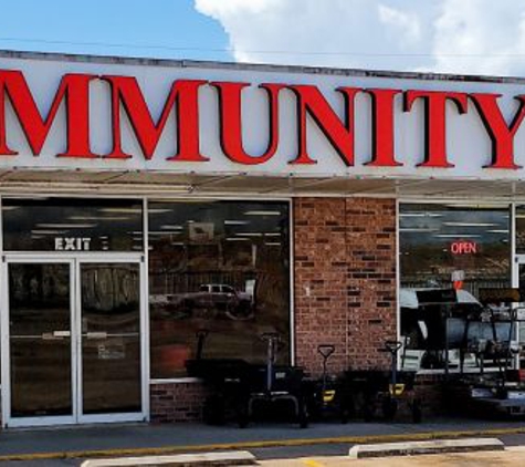 Greater Houston Sharpening @ Community Do-It-Best Hardware - New Caney, TX. Greater Houston Sharpening.com @ Community Hardware - Store Front area.