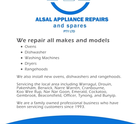 Alsal Spares Pty Ltd - Drouin, VIC