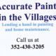 Accurate Paints in The Villages