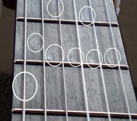 Kosmic Sound - Osborne Park, WA. NEW guitars do not have finger impressions or grease/oil marks on the fretboard.