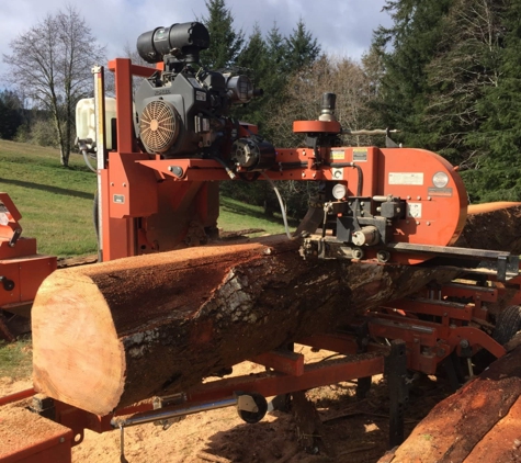 Kevin Bales Portable Sawmill - Plummer, ID