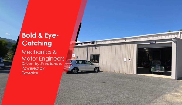 McDowall Automotive Repairs - Warrnambool, VIC. Bold & Eye-Catching