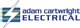 Adam Cartwright Electrical Logo