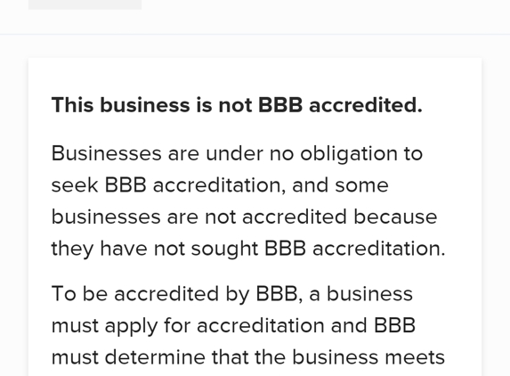 Gateway Food Products Company, Inc. - Dupo, IL. They are NOT accredited by the Better Business Bureau, according to the BBB website: