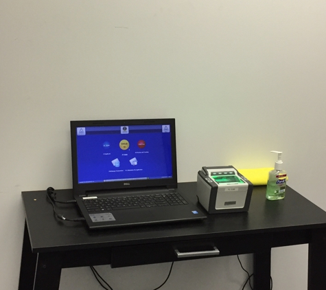 Docunow, LLC - Fort Lauderdale, FL. Fingerprinting station