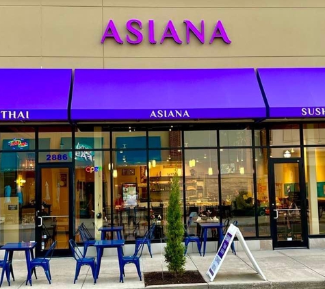 Asiana Thai and Sushi - Crestview Hills - Crestview Hills, KY. Beautiful NEW sign