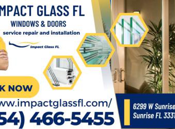 E-ZR Impact Glass FL - Plantation, FL