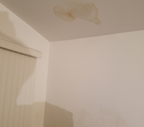 Vibrant Realty - Las Vegas, NV. Ceiling leaked took over 2months to only come paint it