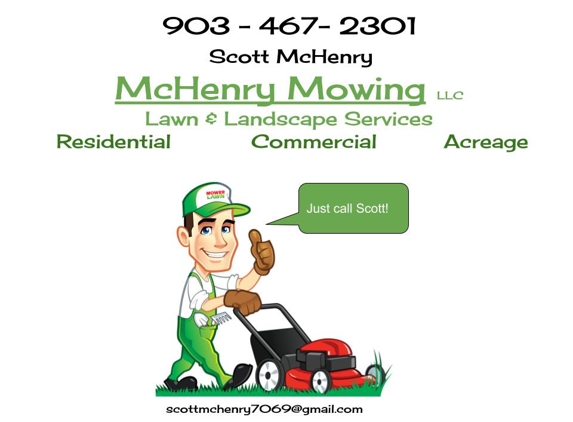 Scott McHenry Mowing Service - Corsicana, TX