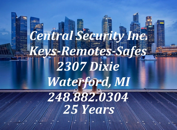 Central Security Inc - Waterford, MI