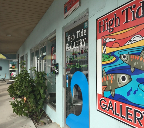 High Tide Gallery LLC - Saint Augustine, FL. High Tide is now on the island in Lighthouse Plaza just beneath the lighthouse - 850 Anastasia Blvd!