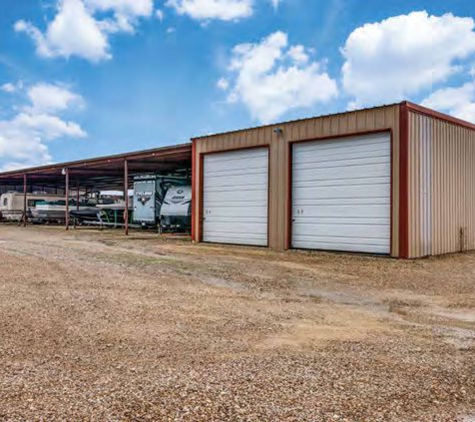 Double B RV Storage - Cleburne, TX. Enclosed RV Storage