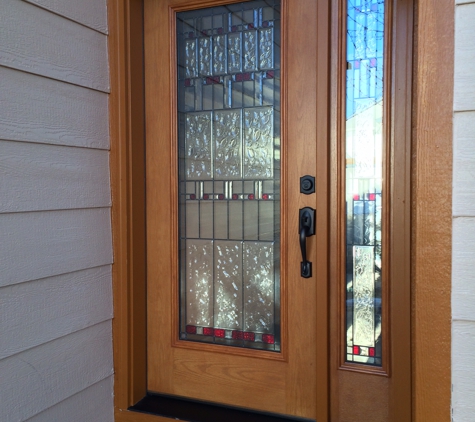 R&R Kustom Exteriors - Peyton, CO. Engelman therma tru entry door.