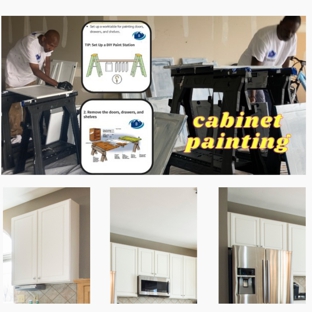 Blue Wood Designer - Crystal Lake, IL. Cabinets Painting