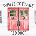 White Cottage Red Door