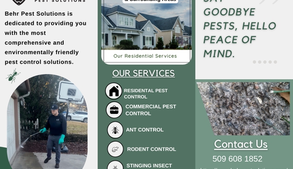 Behr Pest Solutions - Colbert, WA