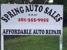 Spring Auto Sales LLC - Used Car Dealers