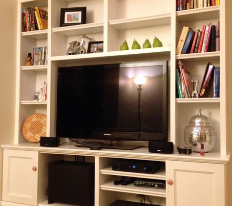 Closet World - Whittier - City Of Industry, CA. tv wall unit of 11 yrs.!!!