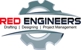 Red Engineers - Mackay Drafting Solutions Logo