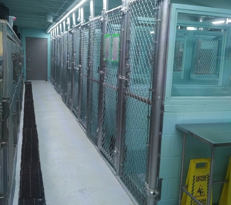 The Pet Hospital - Charlotte, NC. Inside Kennels