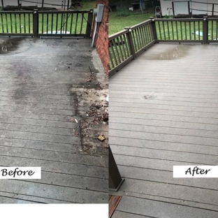 North West Exteriors - Greenwood, SC. Before and after deck