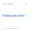 Your Pet Stop (Now Roxi & Co)
