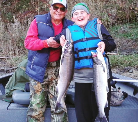 Rip Some Lips Guide Service - Salkum, WA. Family Coho Trip With Rip Some Lips!