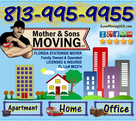 Mother & Sons Moving LLC - Lutz, FL