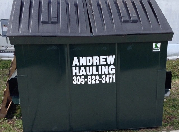 Andrew Hauling Dumpster Rental