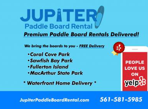 Jupiter Paddle Board Rental - Jupiter, FL