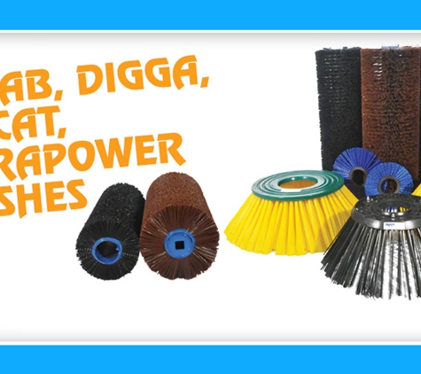 P.F. Brady Pty. Ltd. - Perth, WA. Scarab, Digga, Bobcat, Hydrapower Brushes