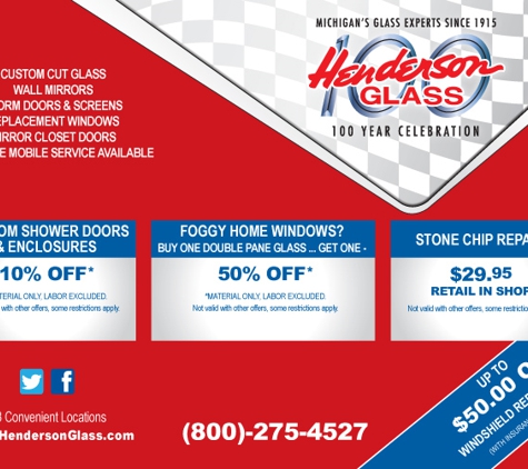 Henderson Glass Inc - Southfield, MI