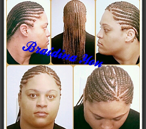 Braiding you Creative Design Hair Center