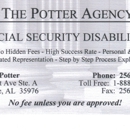The Potter Agency - Social Security Services