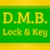 D M B Lock & Key Logo