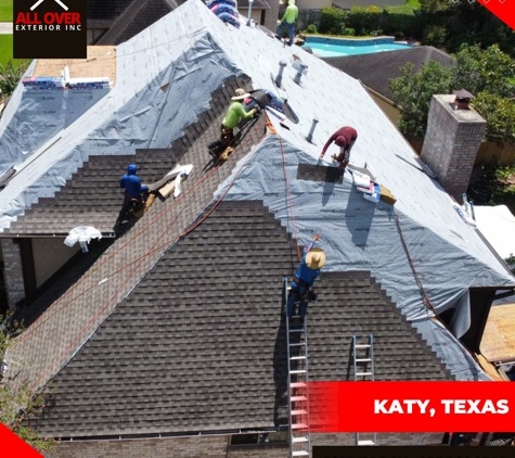 All Over Exterior Roofing - Houston, TX