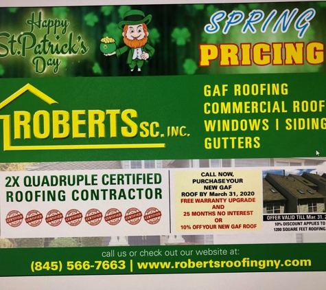 Roberts Contracting Inc. - Newburgh, NY