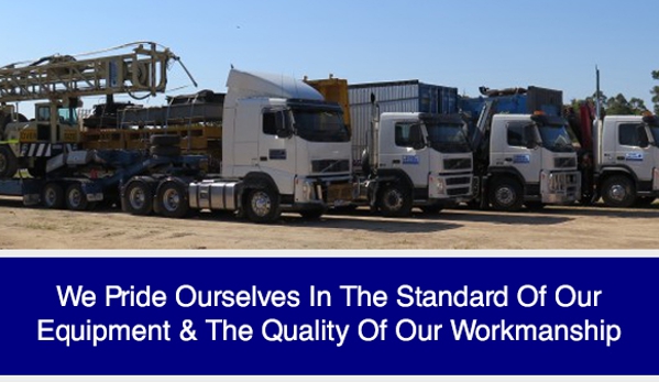 Adams Drillers. The Rig Is Fitted With Safety Guarding & Equipment And Is Built Around MDG Guidelines