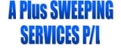 A Plus Sweeping Services Logo