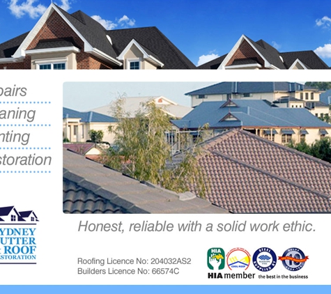 Sydney Gutter & Roof Restoration - Seven Hills, NSW. Servicing Sydney for over 30 yrs under the same licence number which is a testament to the highest quality of roofing.
