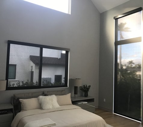 Vertical  Express Motorized Window Shadings - Miami Beach, FL