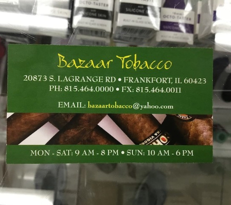 Bazaar Tobacco - Frankfort, IL