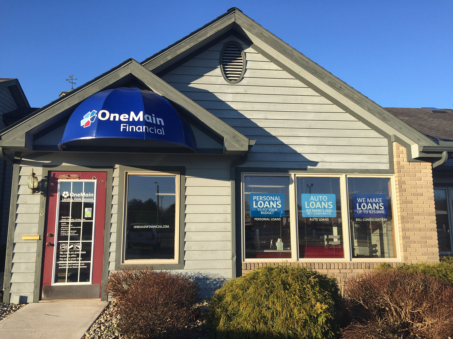 OneMain Financial 518 Professional Way Ste A, Kendallville, IN 46755