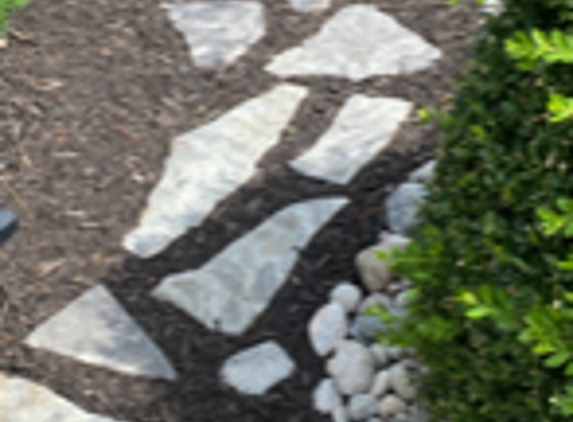 Gordon's Lawn & Landscape - Olathe, KS. New Flagstone Walkway 2022