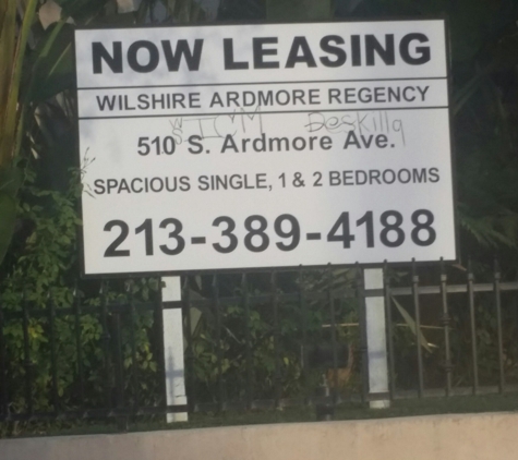 Ardmore Regency - Los Angeles, CA. Spacious apartments